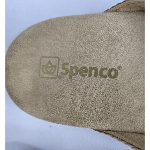 Spenco Sandals Womens 8.5 D Tierra Flip Flops Thong Slip On Tan Comfort Shoes - Picture 4 of 9